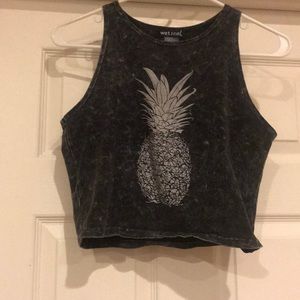 Pineapple crop top